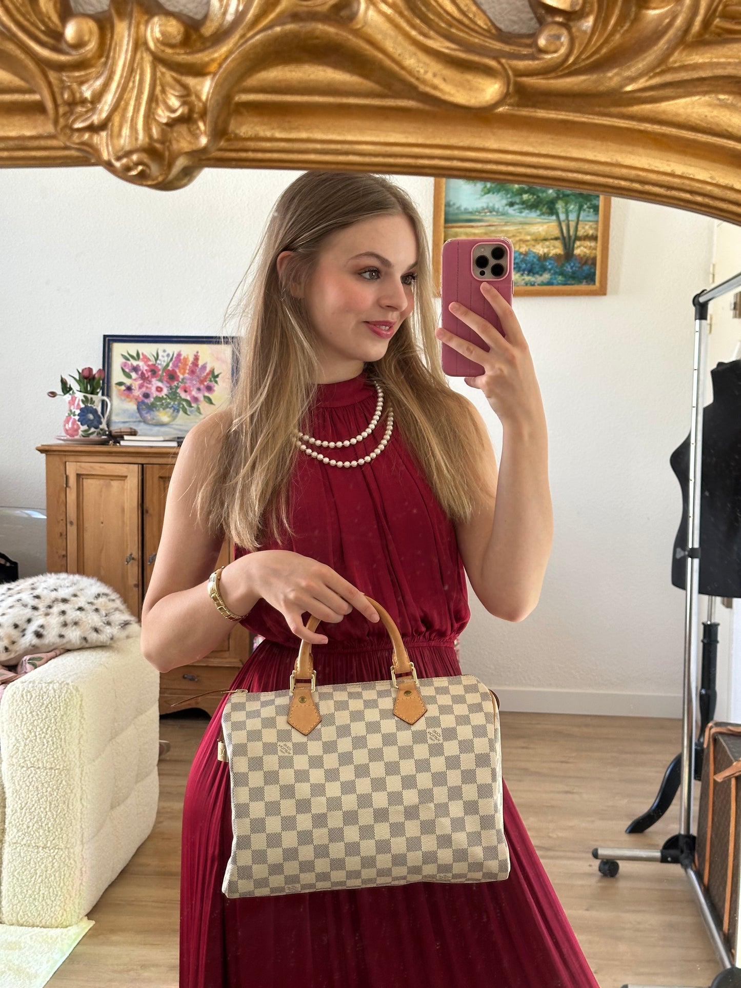 Louis Vuitton - Speedy 30 Damier Azur