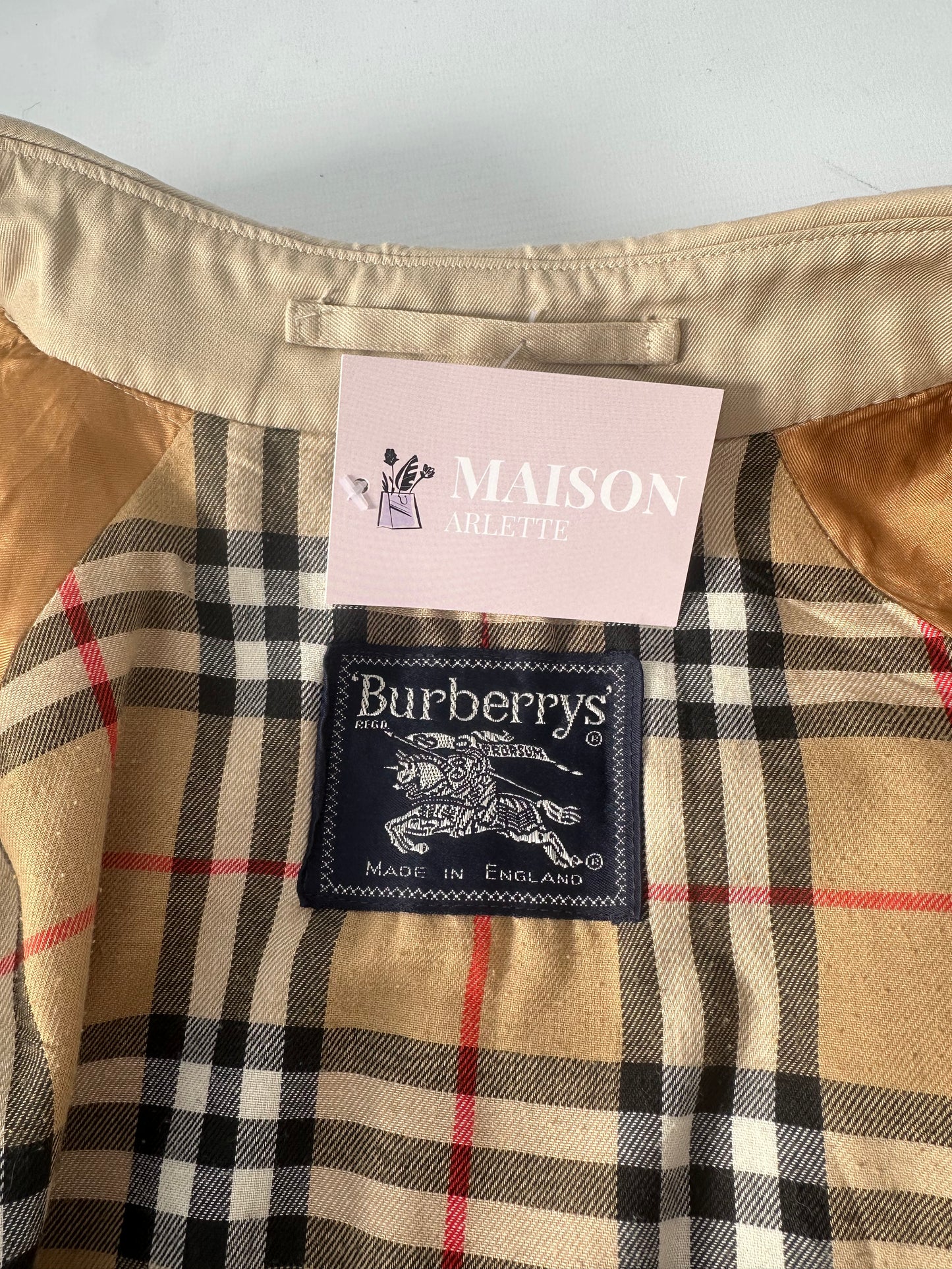 Trench-coat Burberry modèle « Camden » vintage/ T.M