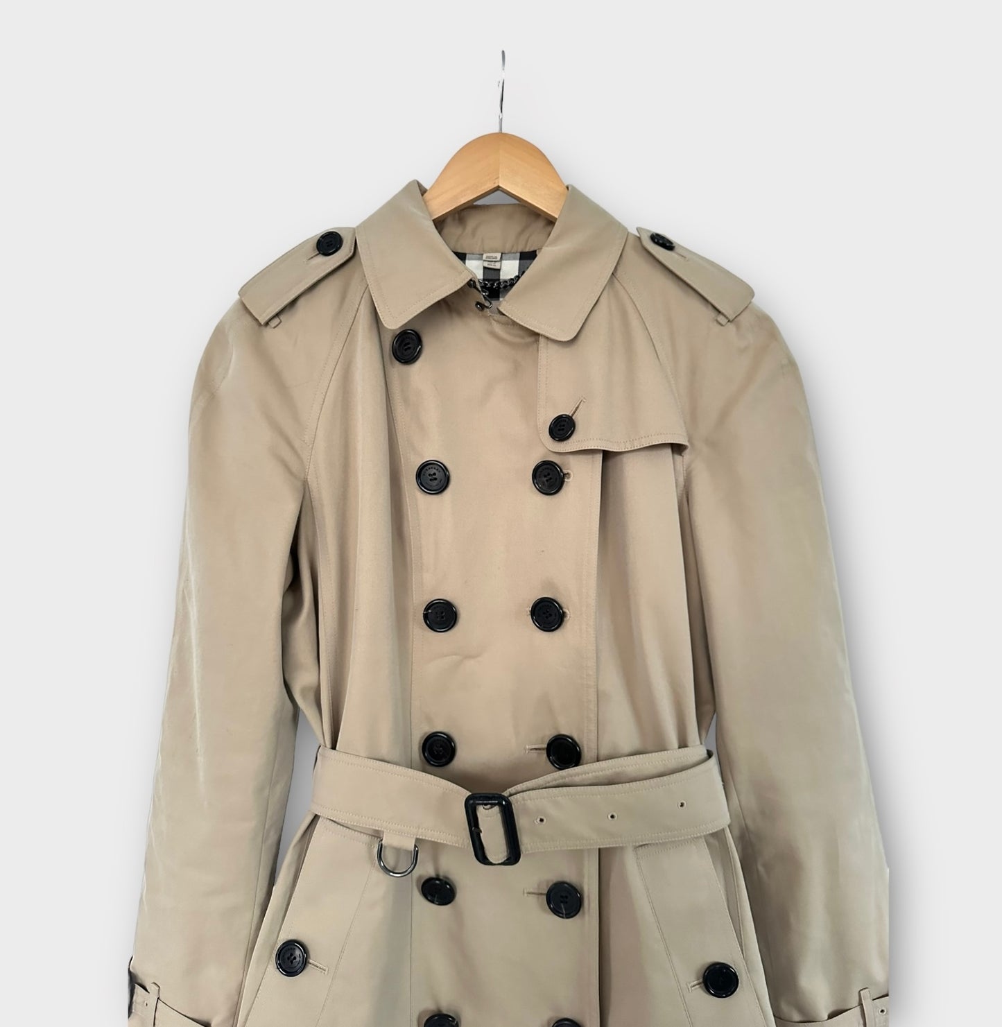 Trench-coat Burberry « the Waterloo » heritage Honey