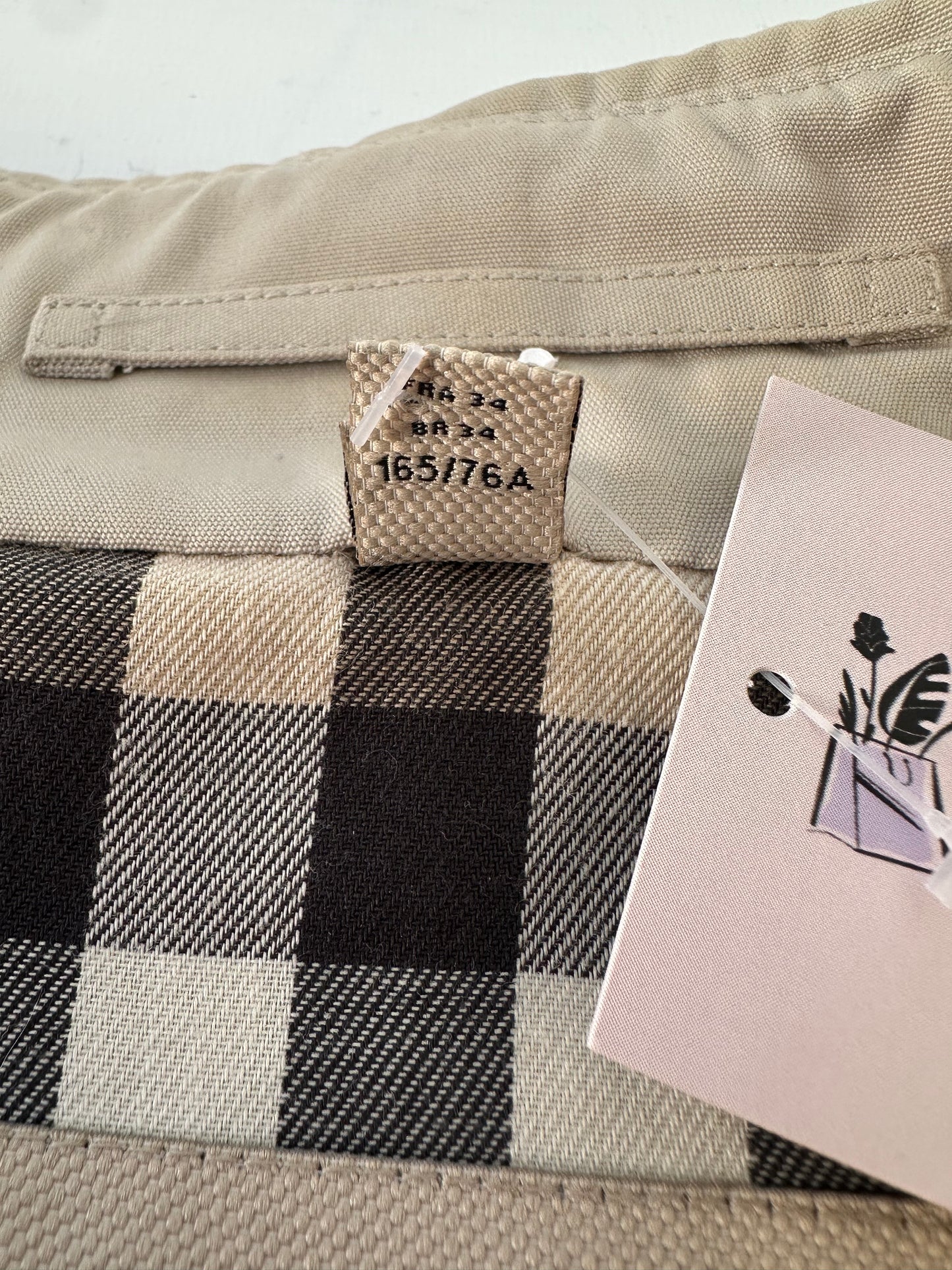 Trench-coat Burberry « the Chelsea » heritage stone/ T.XS