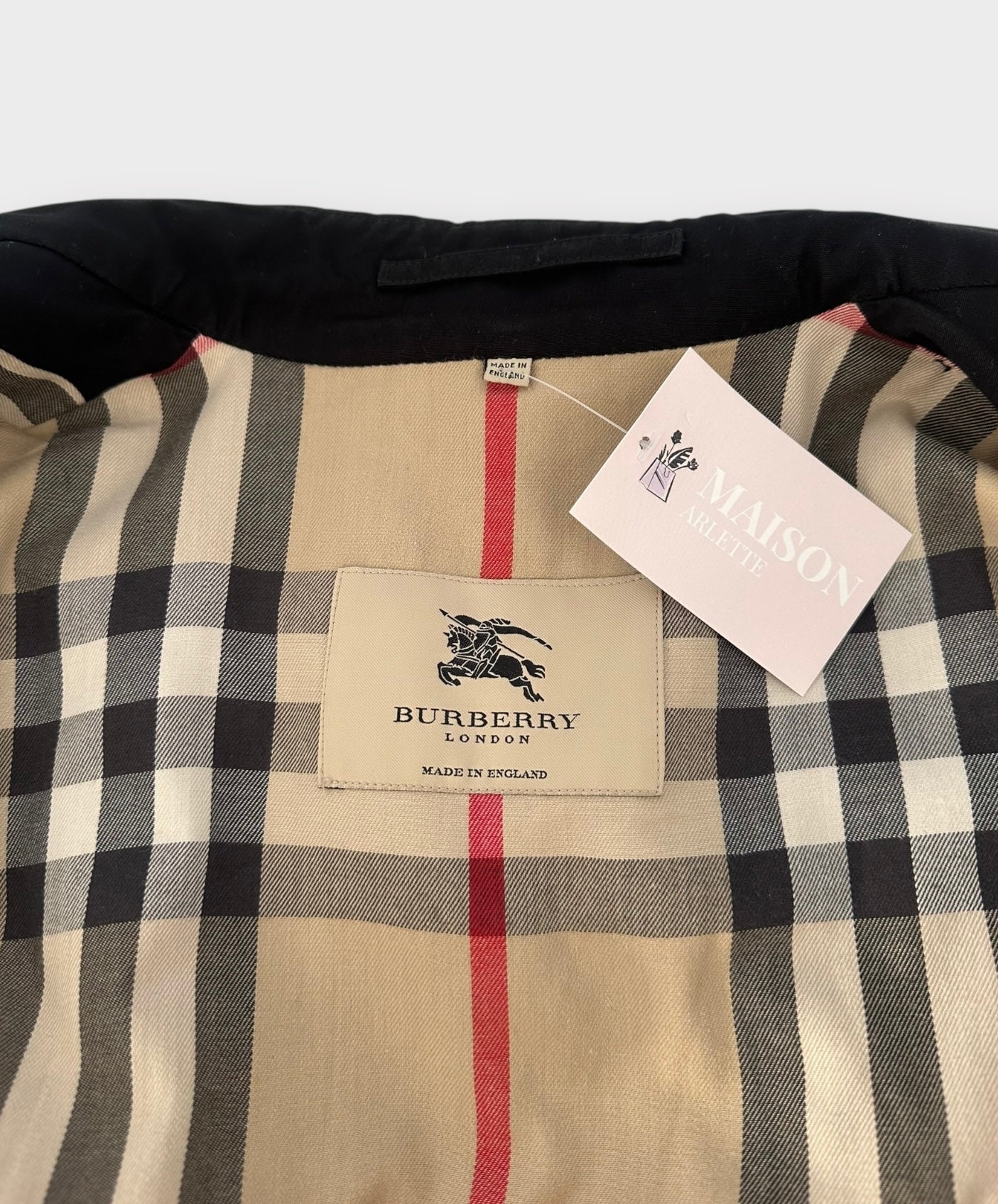 Burberry Trench modèle “the Chelsea ” Noir T.L