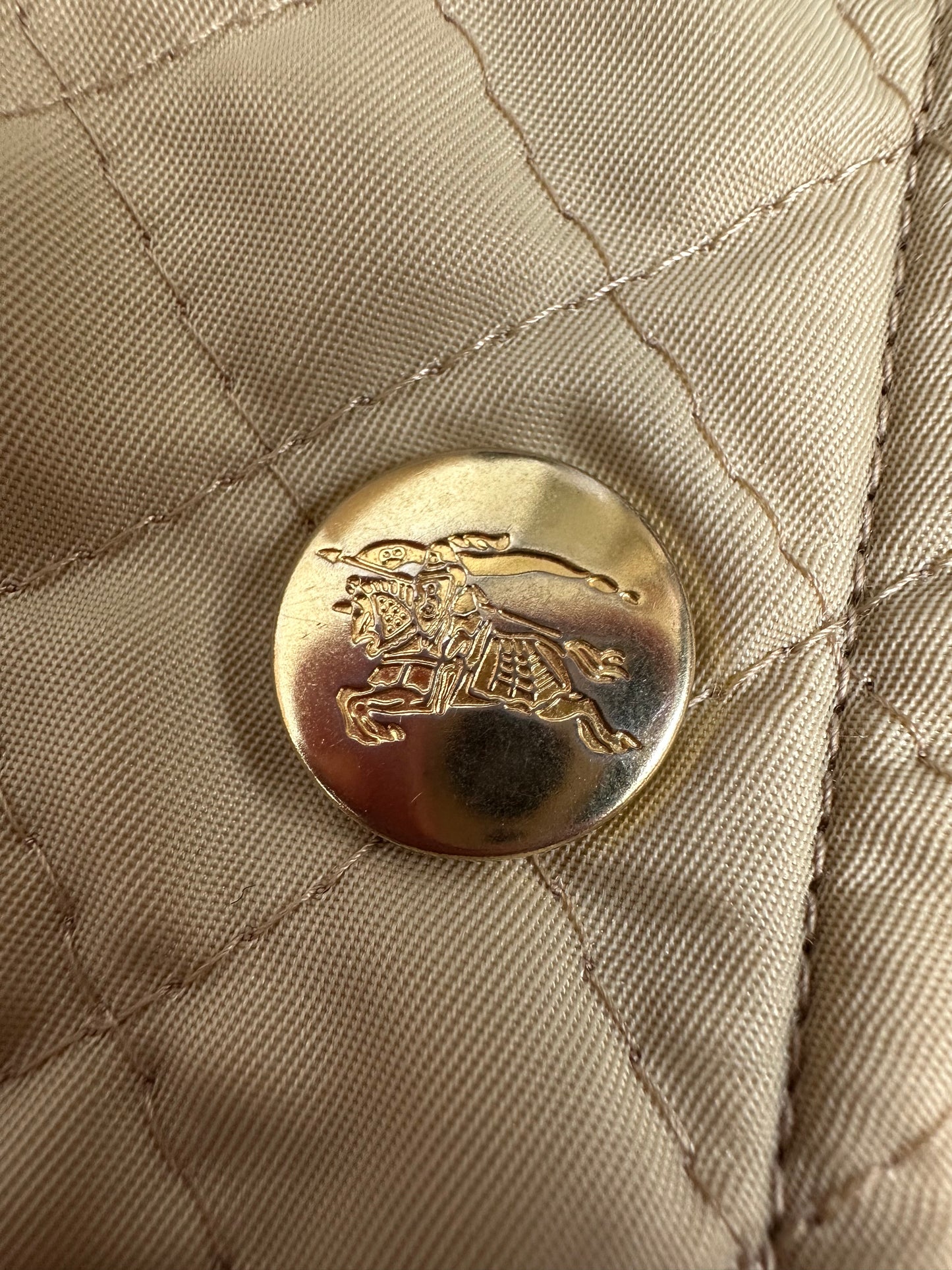 BURBERRY vintage Veste matelassé beige | T.M