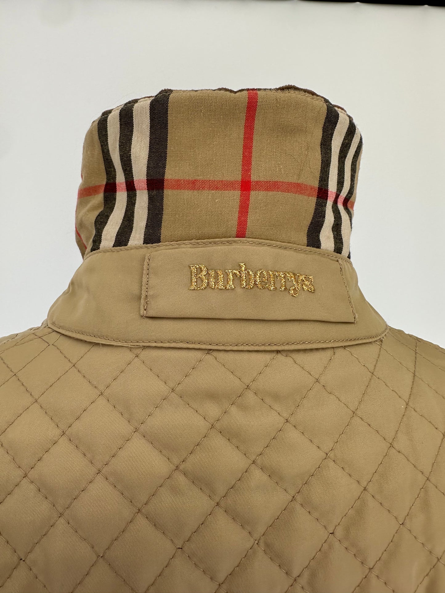 BURBERRY vintage Veste matelassé beige | T.M