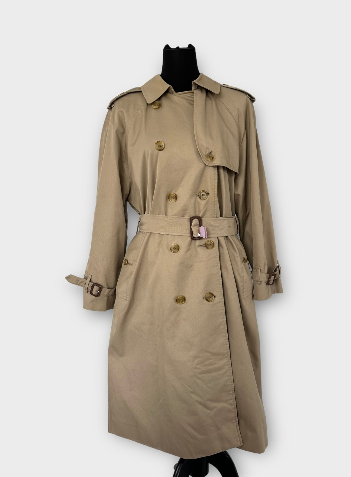 Trench-coat Burberry modèle “the Waterloo ” camel/ T.M