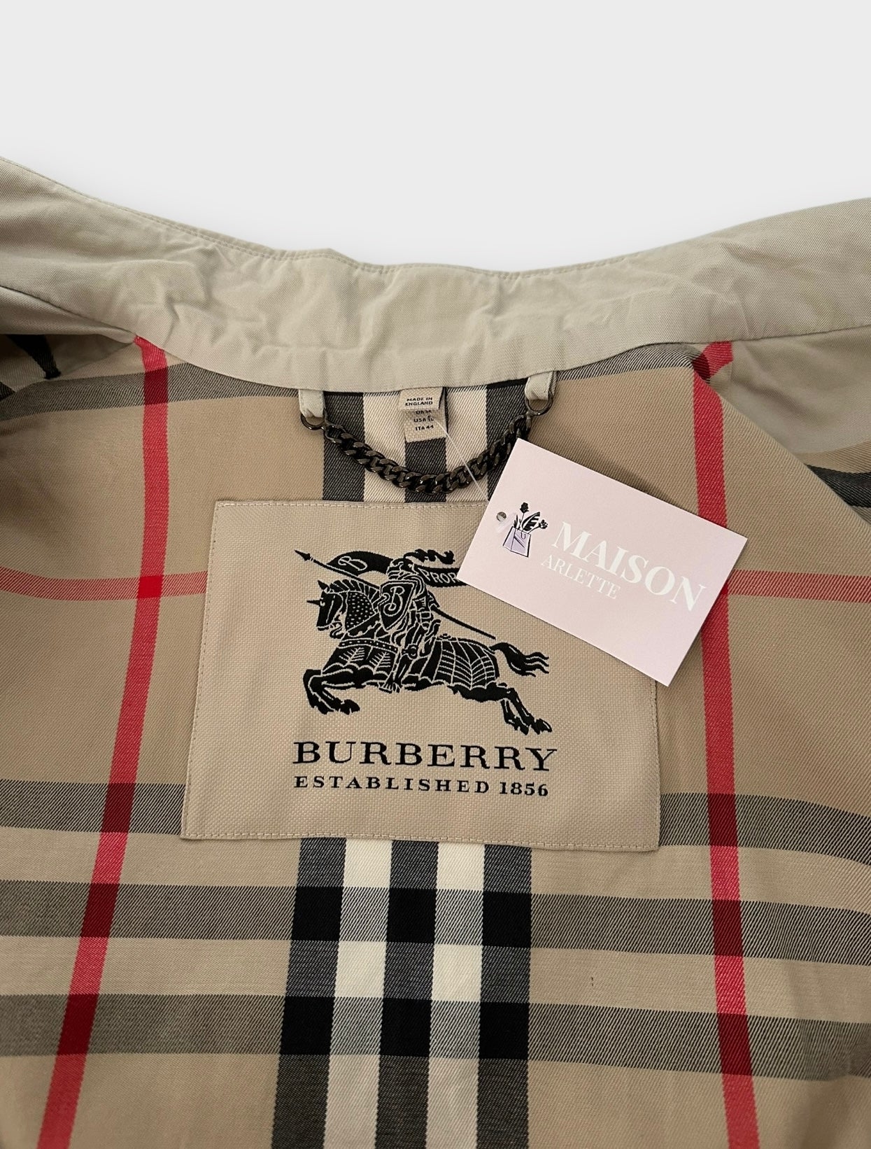 Burberry Trench-coat modèle “ the Chelsea ” Stone | T.L
