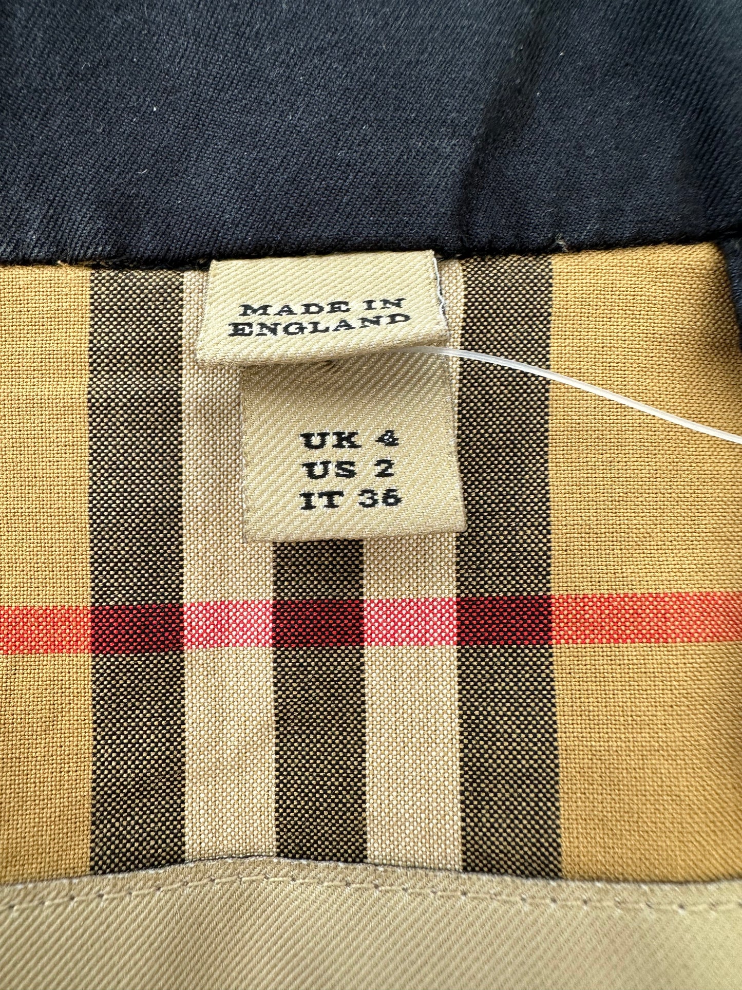 Burberry Trench-coat « the Brighton » bleu marine | T.XS