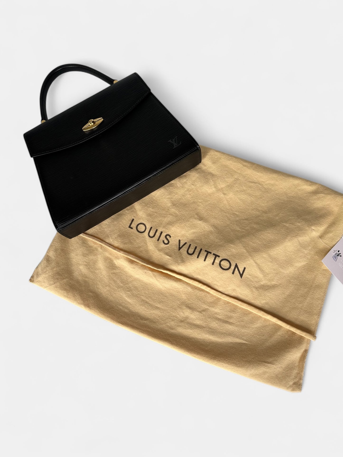 Louis Vuitton Maleserbes cuir épi noir