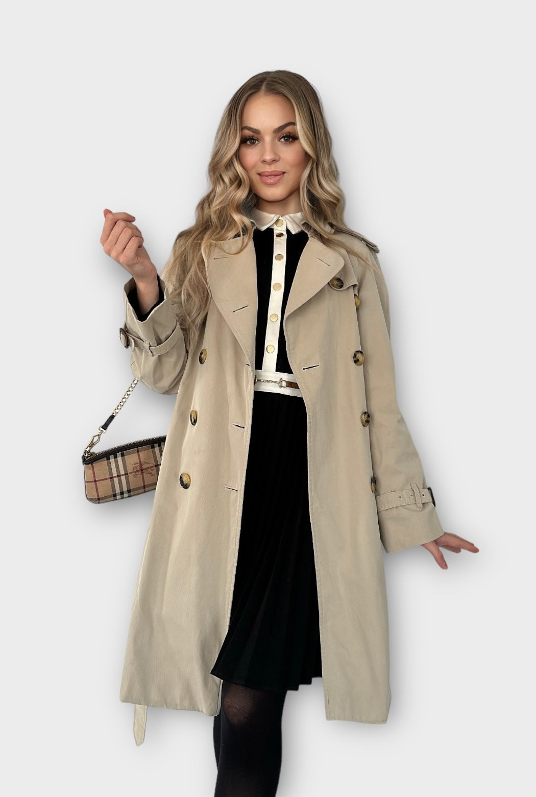 Trench-coat Burberry « the Chelsea » heritage beige/ T.L