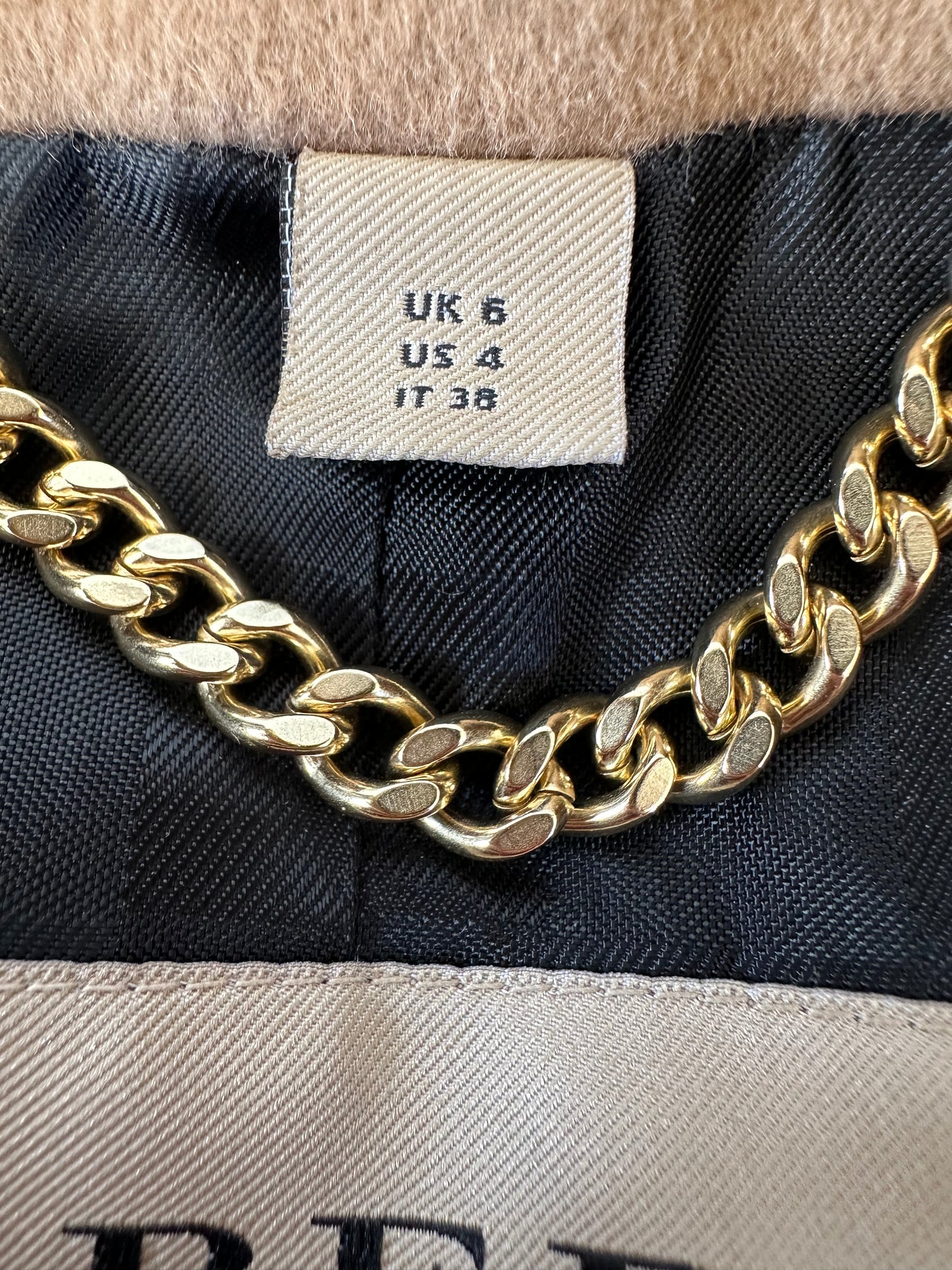 Burberry Manteau « Sidlesham » heritage camel/ T.S
