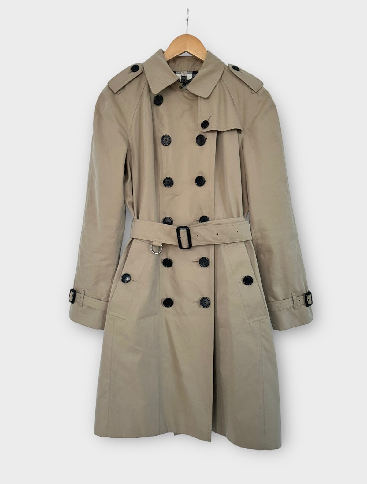 Trench-coat Burberry « the Waterloo » heritage Honey