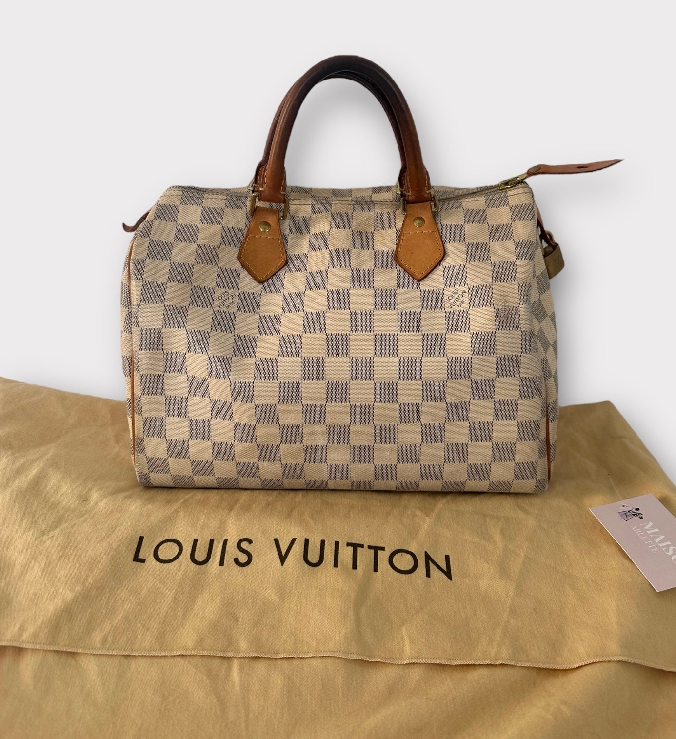 Sac Speedy 30 Damier Azur Louis Vuitton