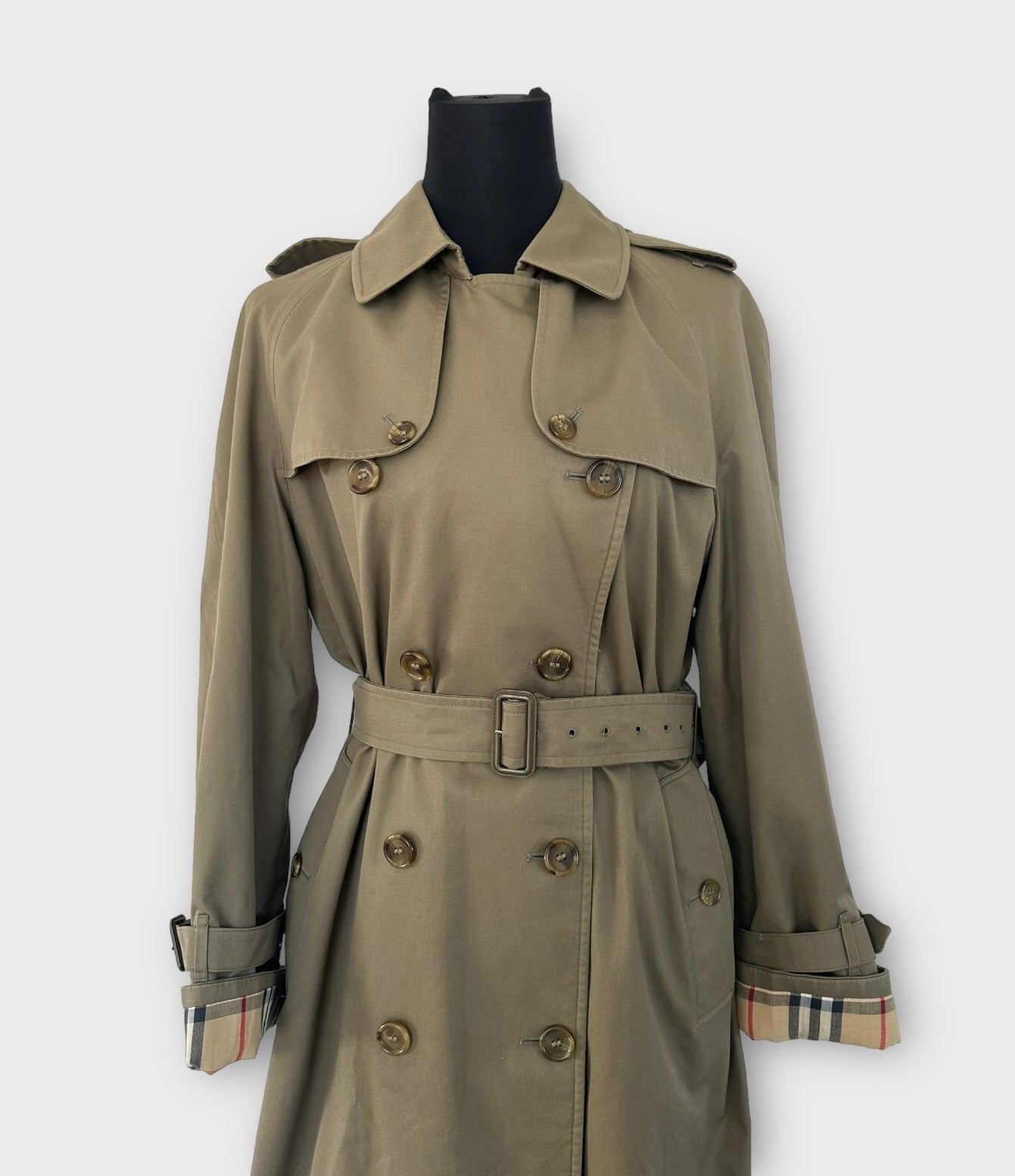 Trench-coat Burberry modèle “the Waterloo ” vintage/ T.S
