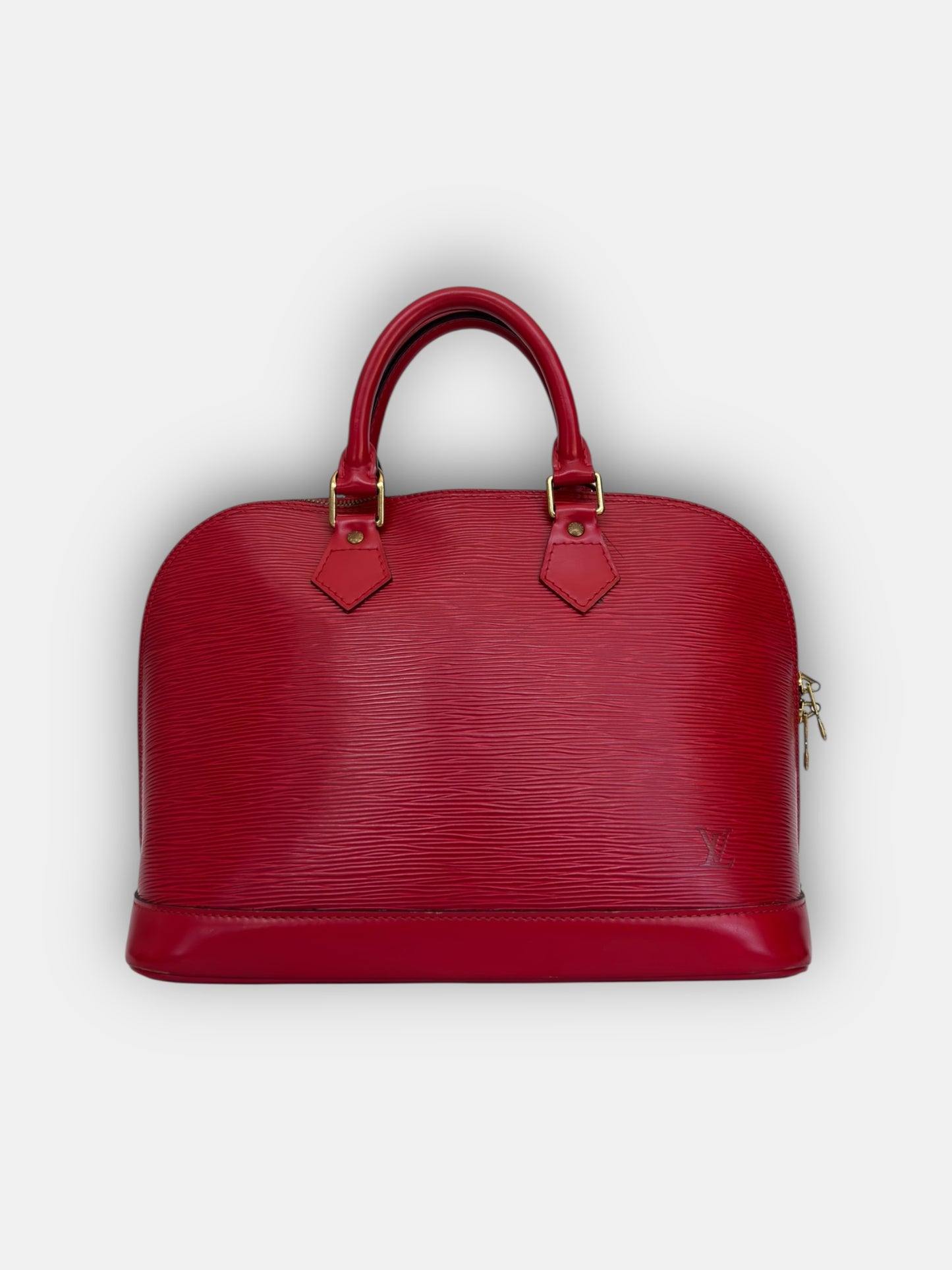 Louis Vuitton – Alma PM Cuir Épi Rouge