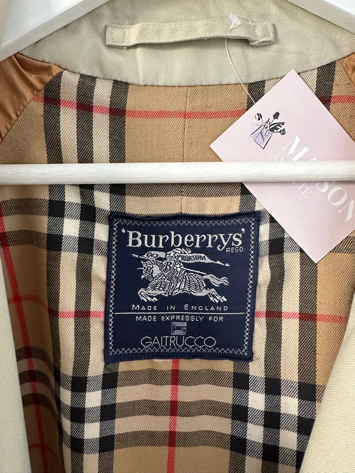 Trench-coat Burberry modèle « Camden » vintage/ T.M