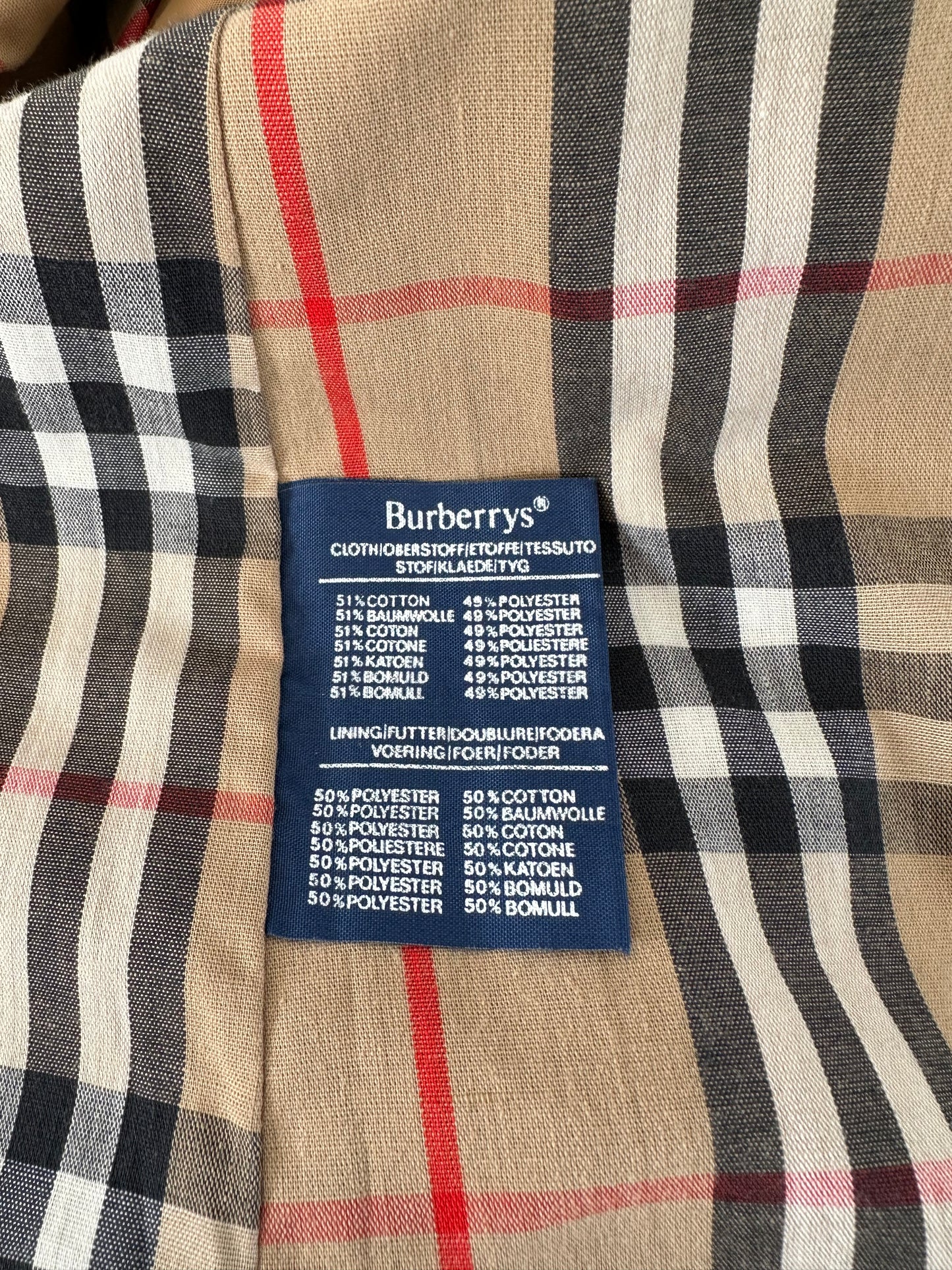 Trench-coat Burberry modèle « Camden » vintage