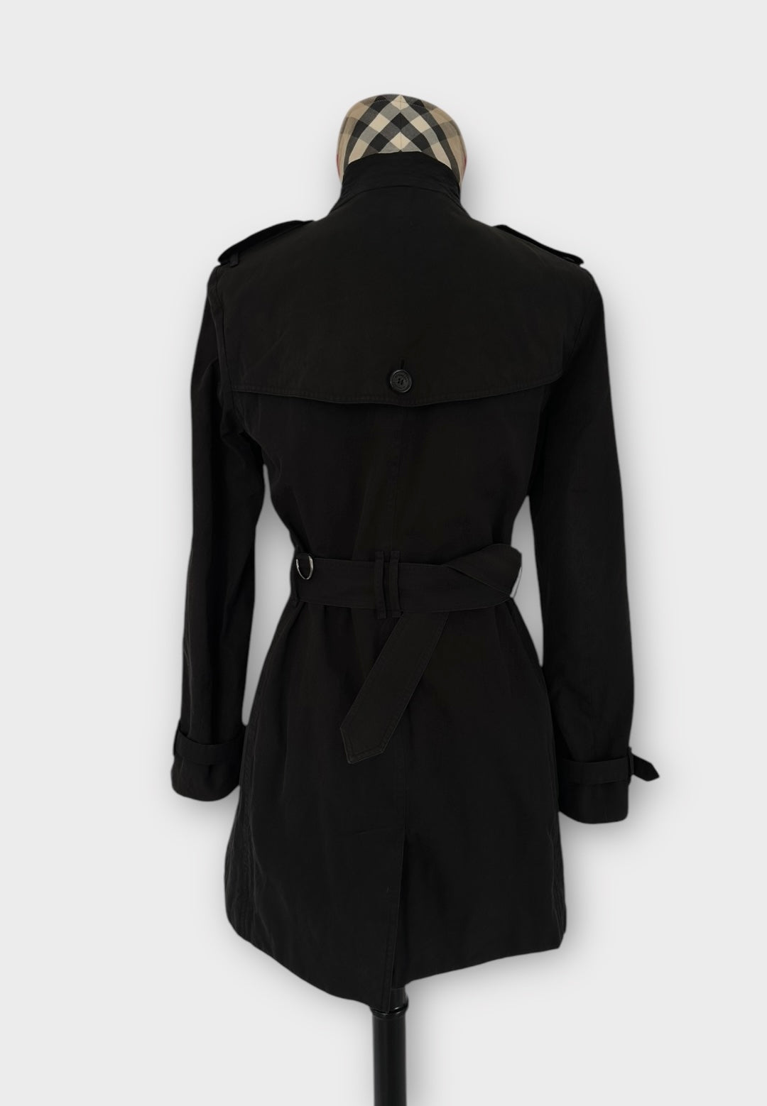 Burberry Trench-coat modèle “the Chelsea ” Noir | T.M
