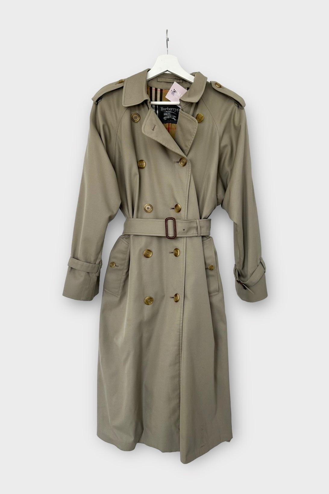 Trench-coat Burberry modèle “the Waterloo ” vintage/ T.S