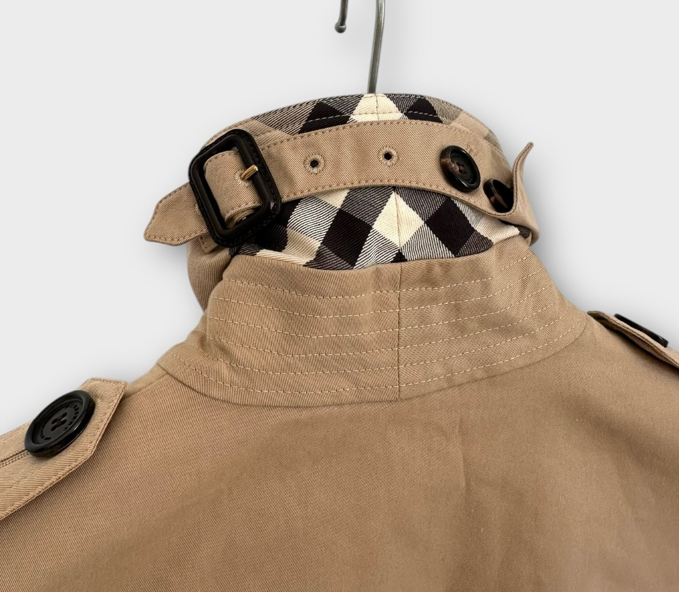 Burberry Trench-coat modèle “the Kensington ” Honey | T.XS