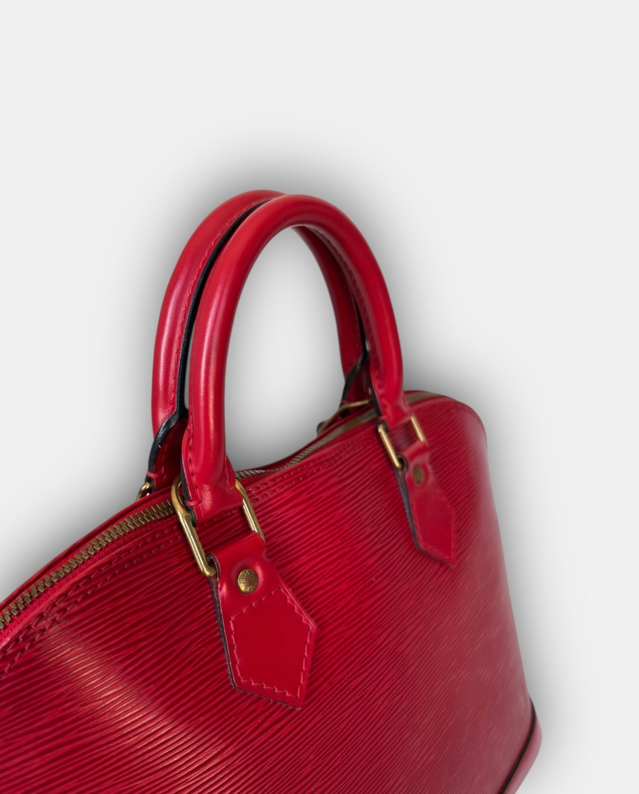 Louis Vuitton – Alma PM Cuir Épi Rouge