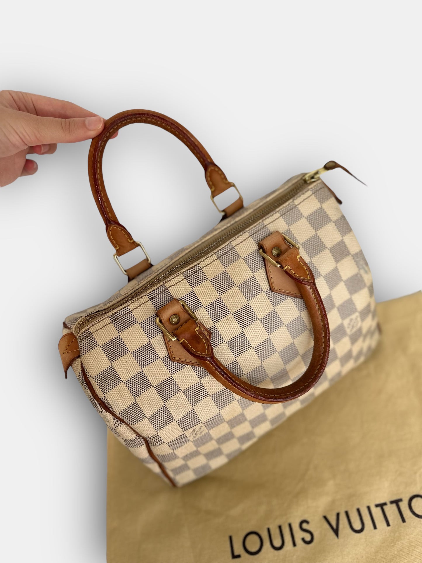Louis Vuitton – Speedy 25 Damier Azur