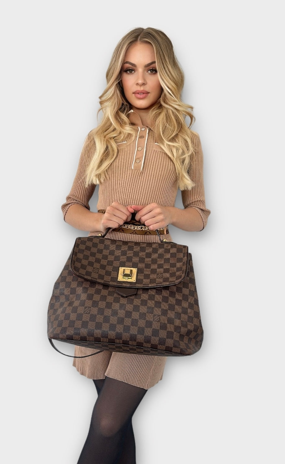 Louis Vuitton sac Bergamo GM Damier ébène