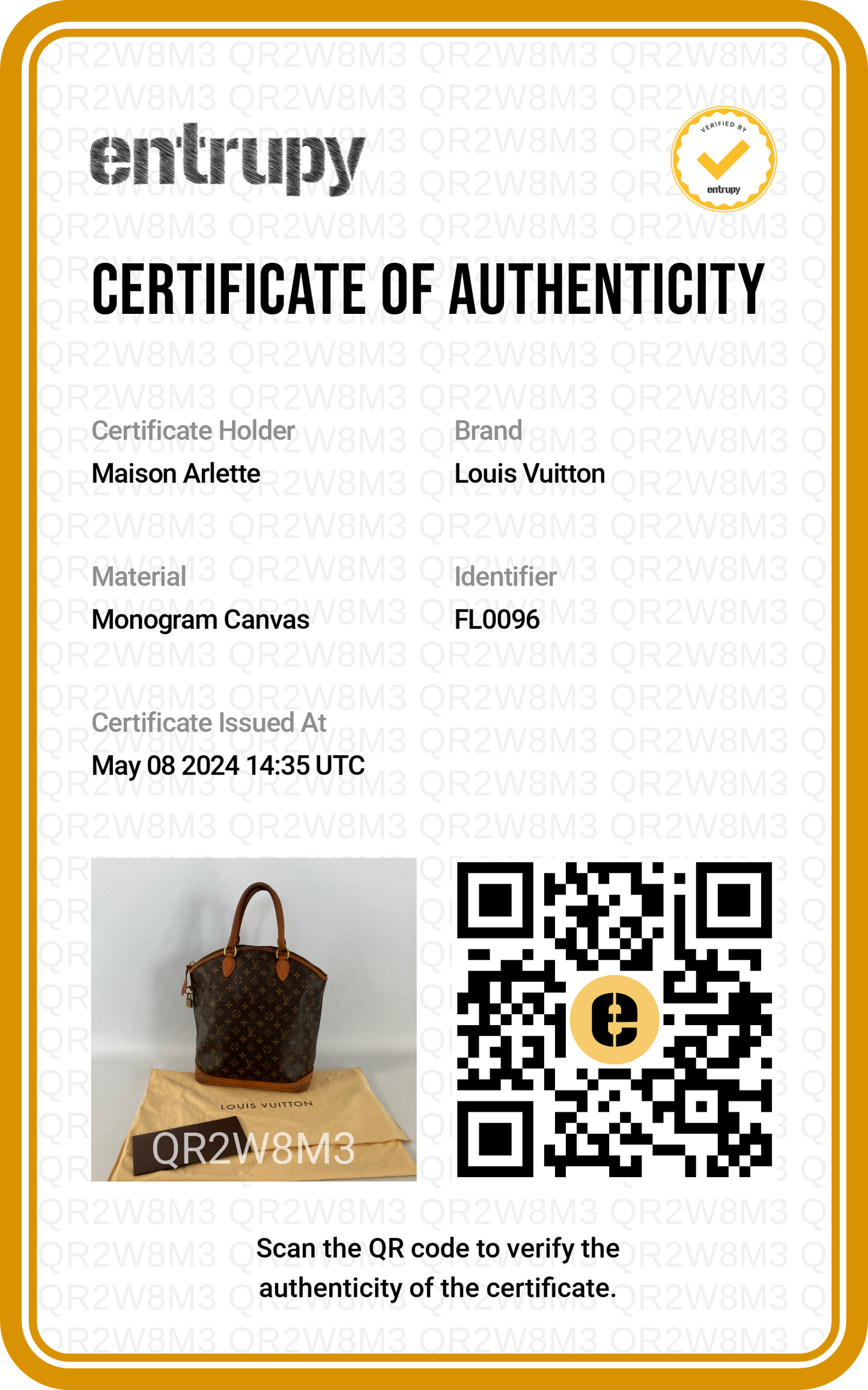 Sac Lockit Monogram Louis Vuitton vintage