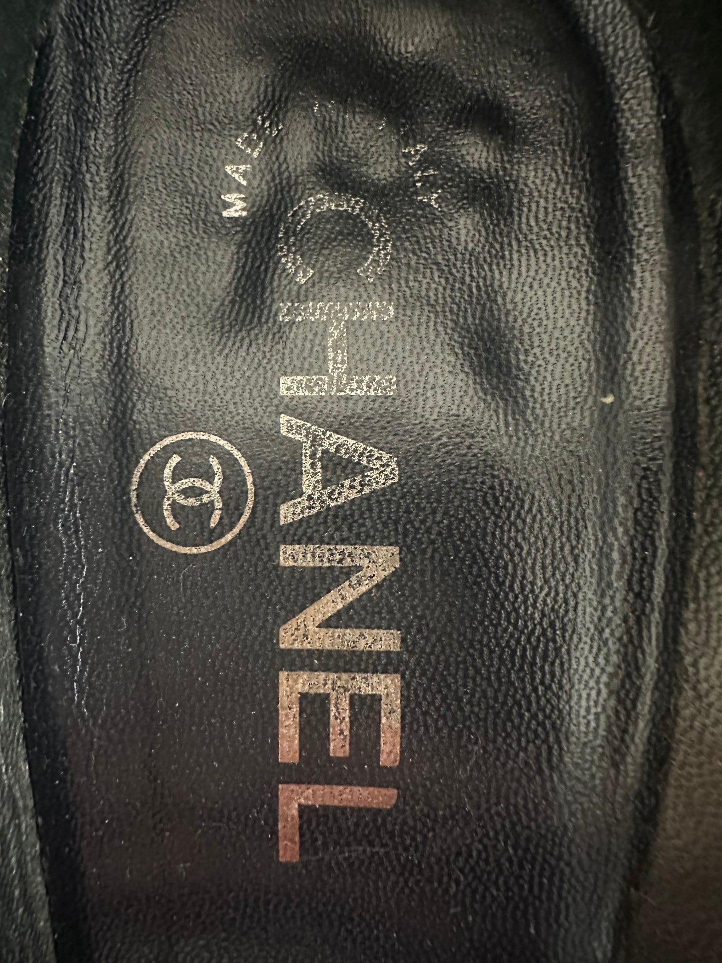 Escarpins ( Slingback) Chanel Camélia | T.39