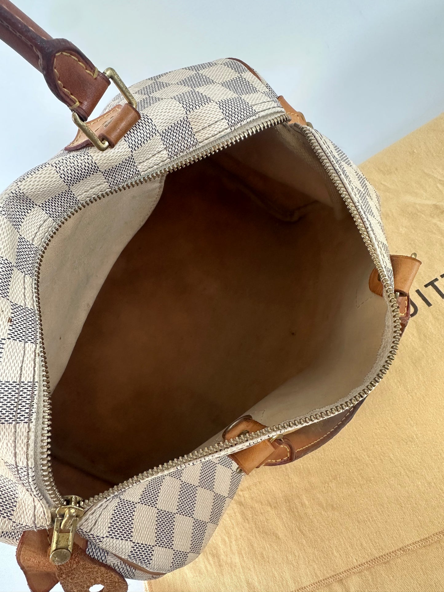 Sac Speedy 30 Damier Azur Louis Vuitton