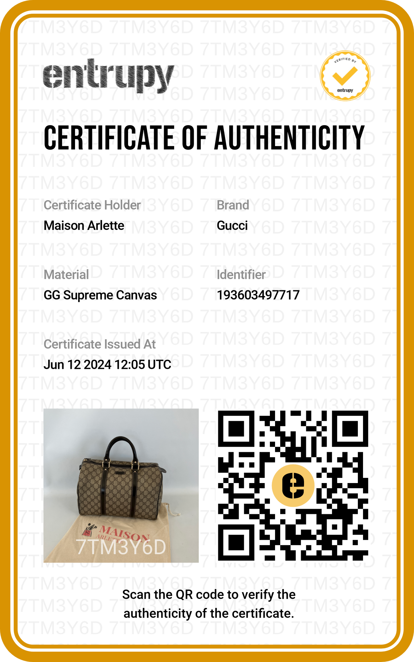 Gucci sac bowling Boston Monogram