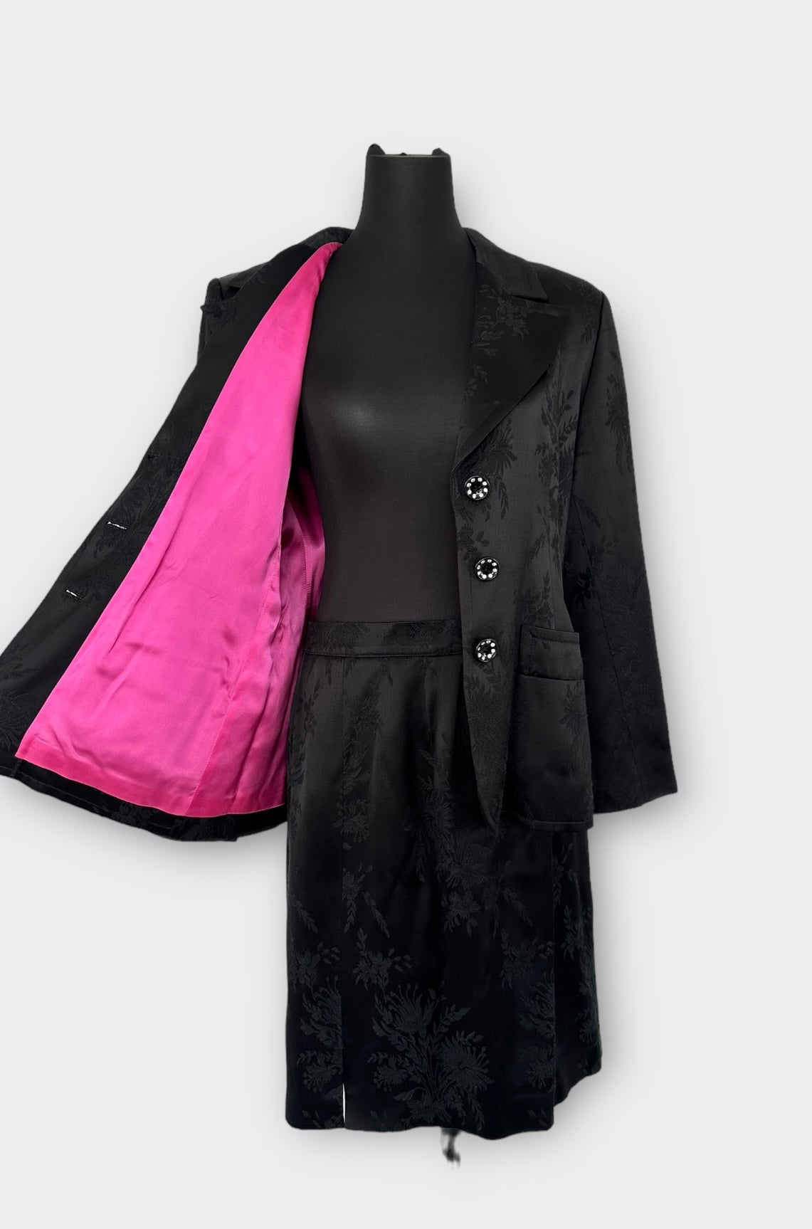 Ensemble soie Yves Saint Laurent variation