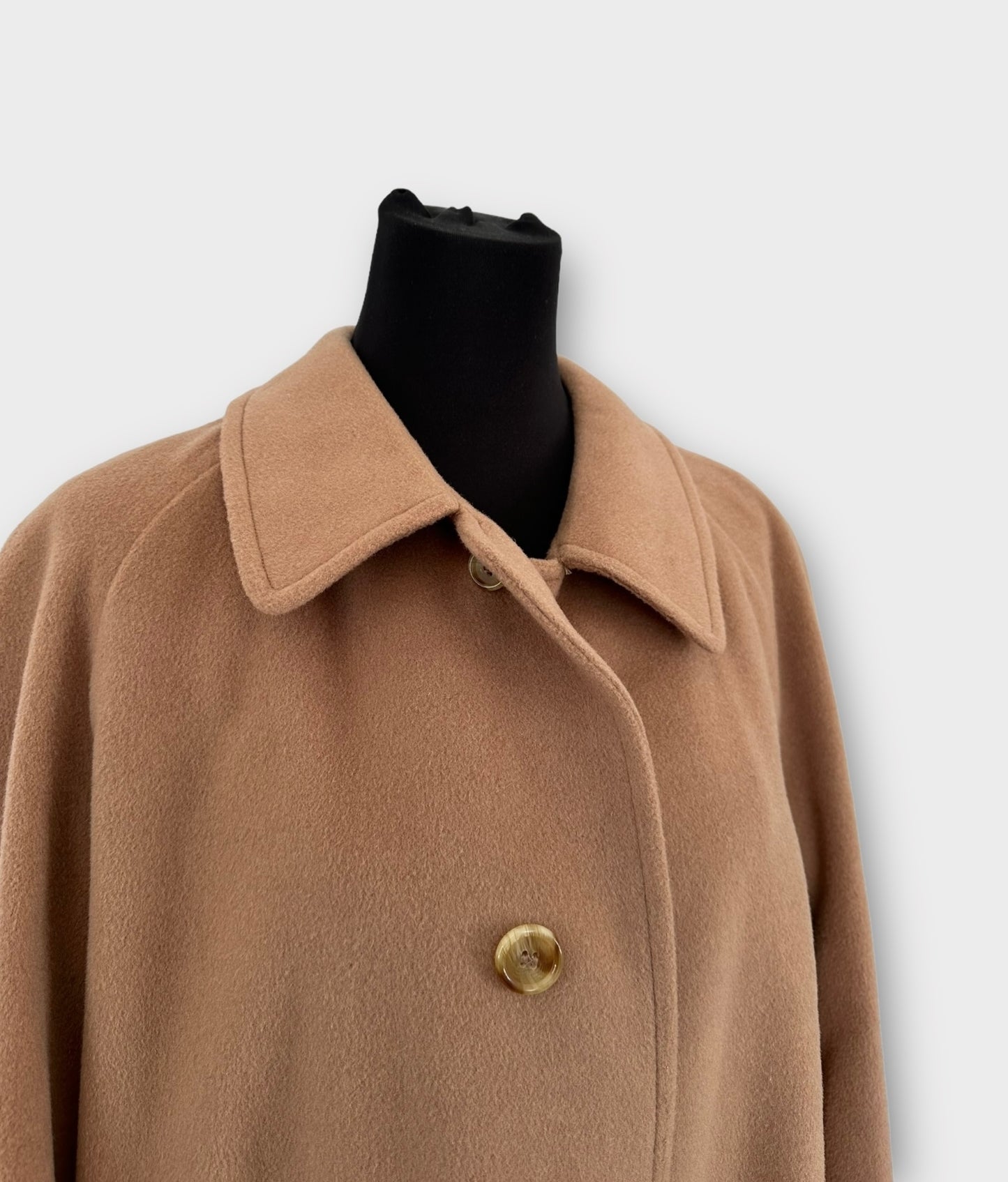 Manteau Burberry camel « Camden » en laine