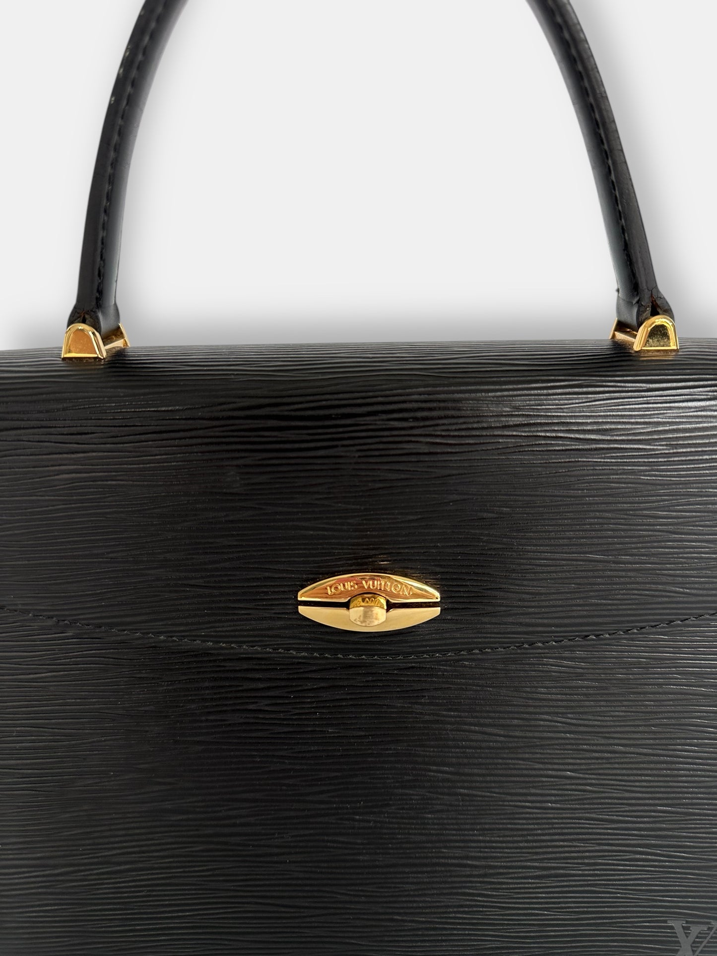 Louis Vuitton Maleserbes cuir épi noir