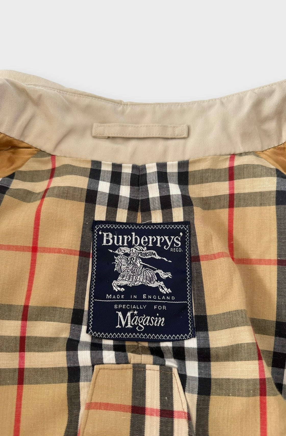 Burberry Trench-coat « the Waterloo » beige vintage| T.S