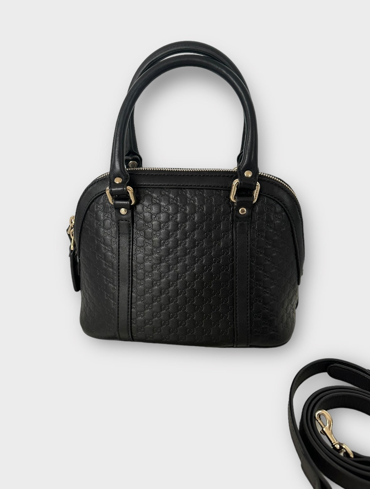 Sac Gucci Microguccissima “dôme” noir
