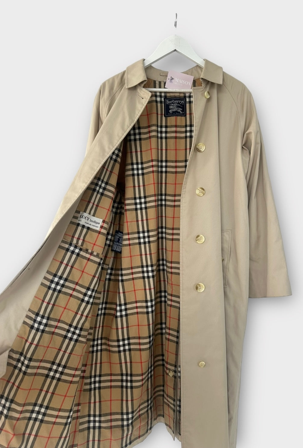 Trench-coat Burberry modèle « Camden » vintage/ T.M