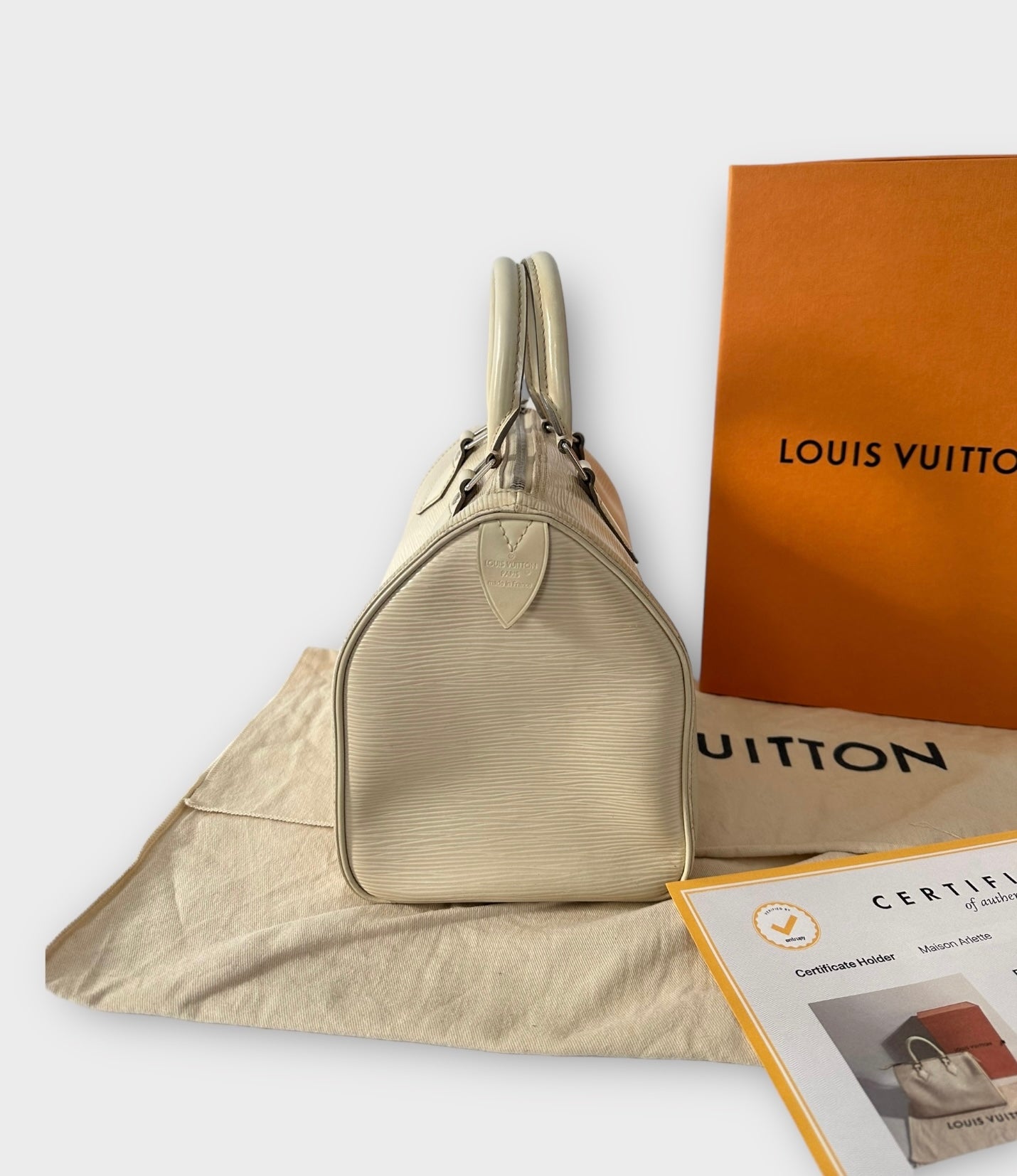 Sac Speedy 30 cuir épi Louis Vuitton
