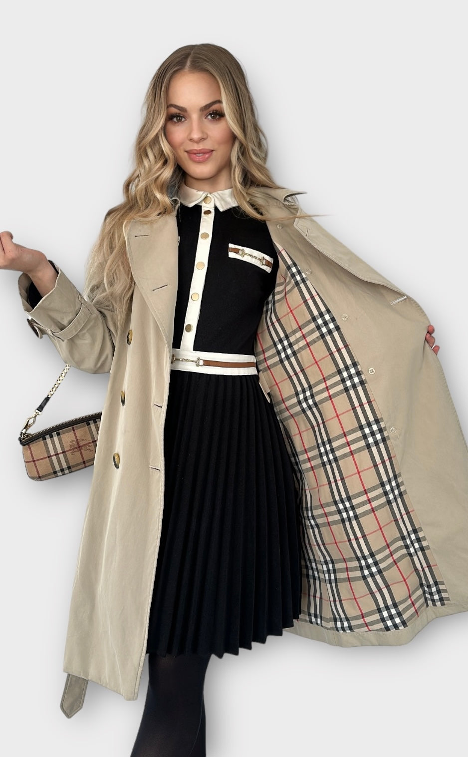 Trench-coat Burberry « the Chelsea » heritage beige/ T.L