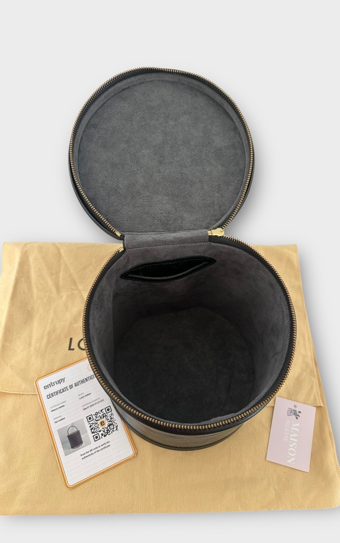 Louis Vuitton sac Cannes cuir Épi