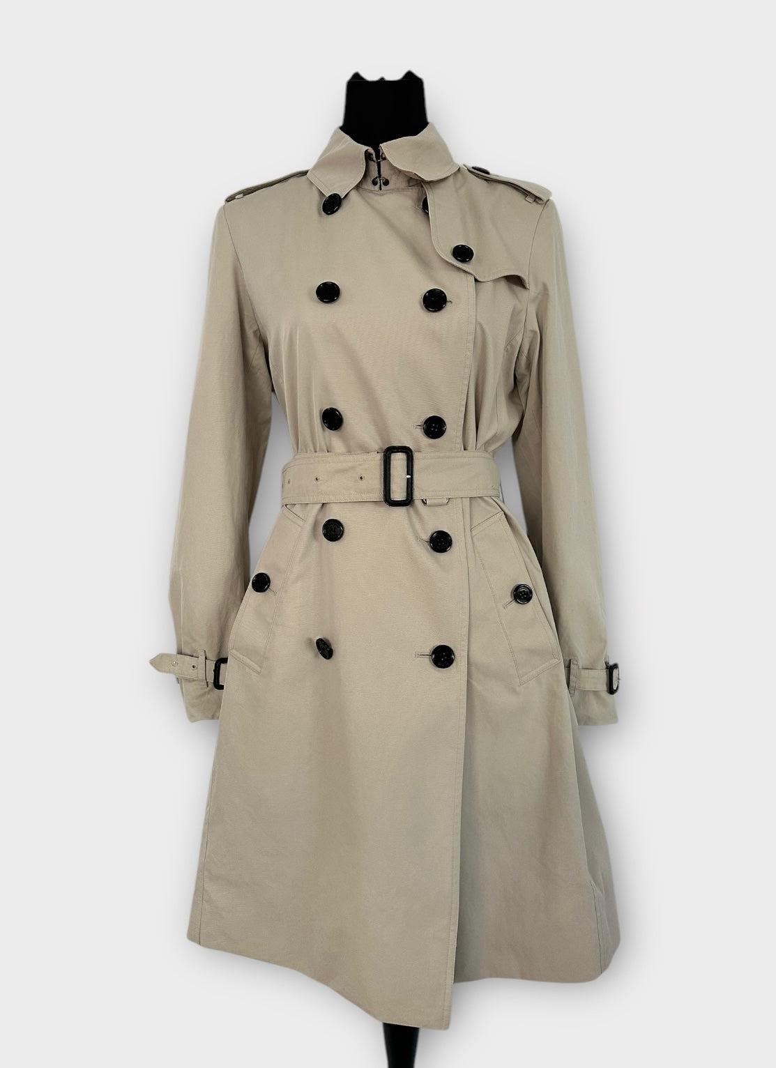 Burberry Trench-coat modèle “ the Chelsea ” Stone | T.L