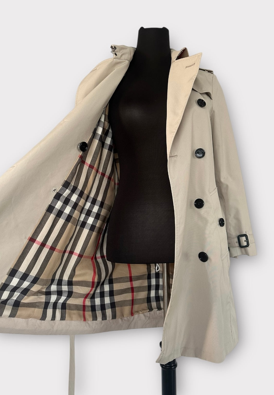 Burberry Trench-coat modèle “the Chelsea ” Stone | T.S