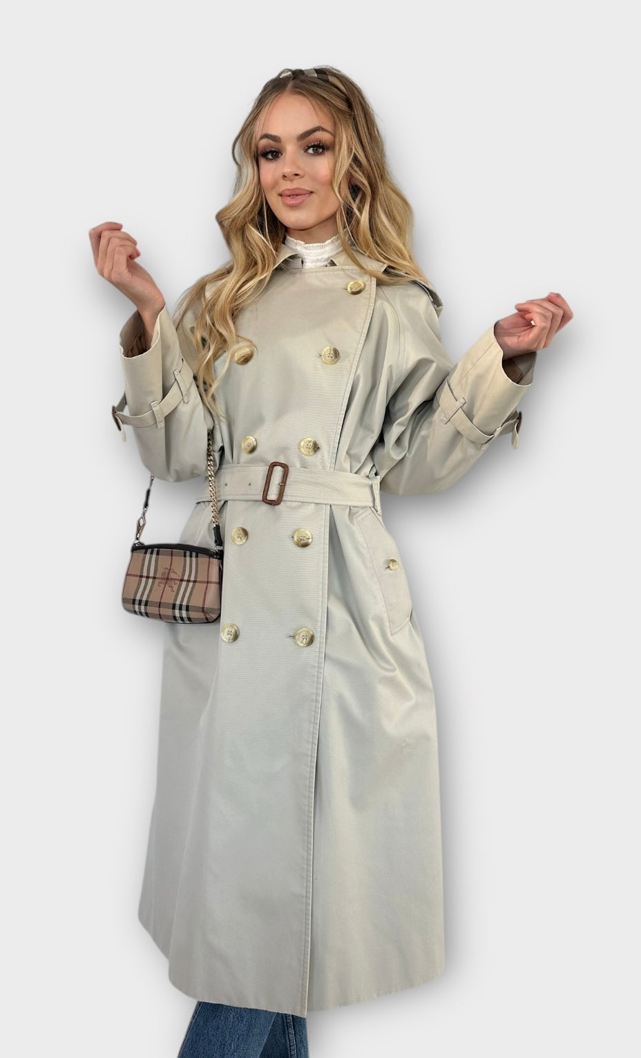 Burberry vintage Trench « the Waterloo » Crème | T.M