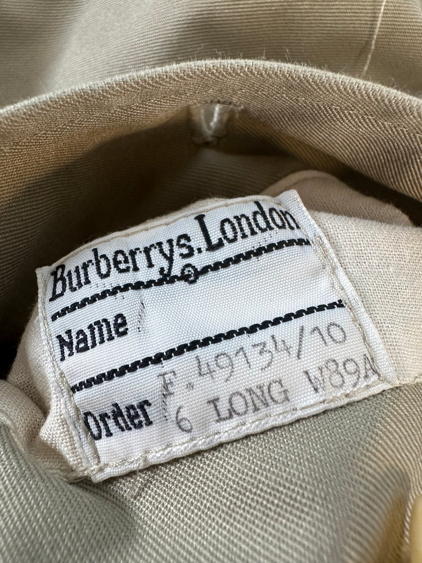 Trench-coat Burberry modèle “ Bradford “ vintage