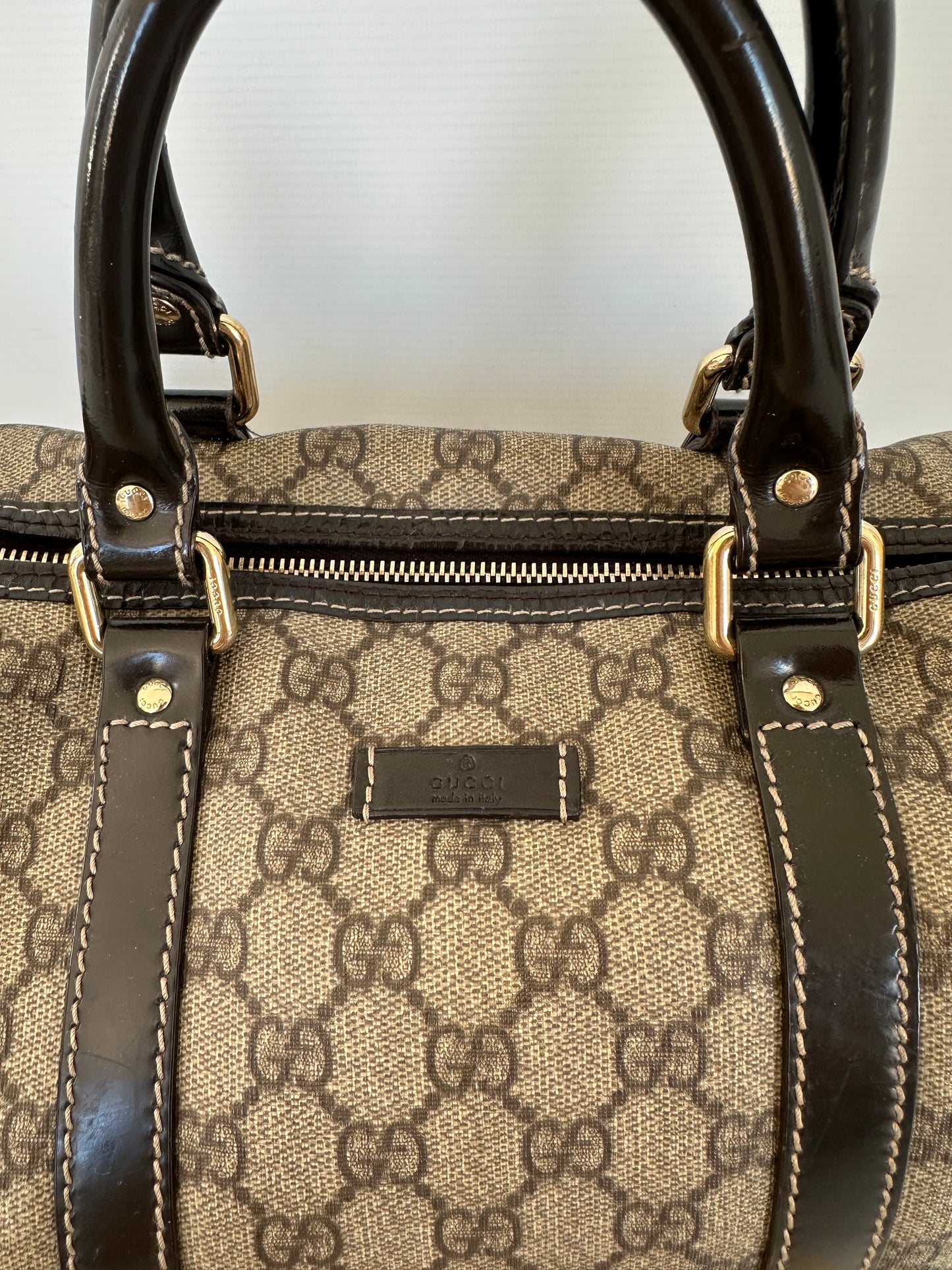 Gucci sac bowling Boston Monogram