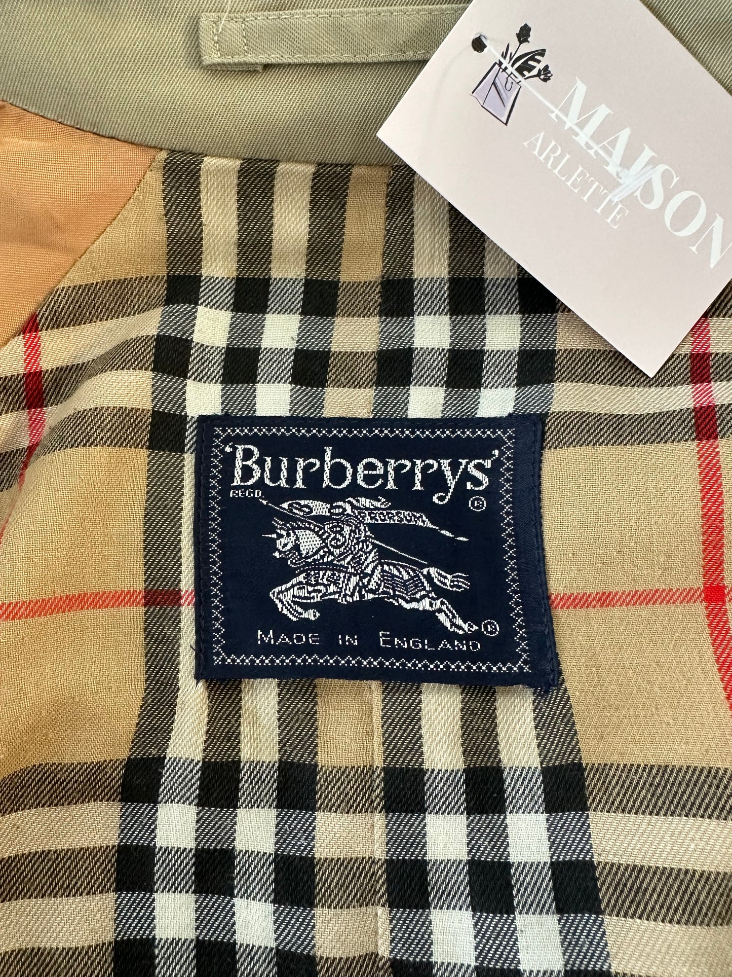 Trench-coat Burberry modèle “ Bradford “ vintage