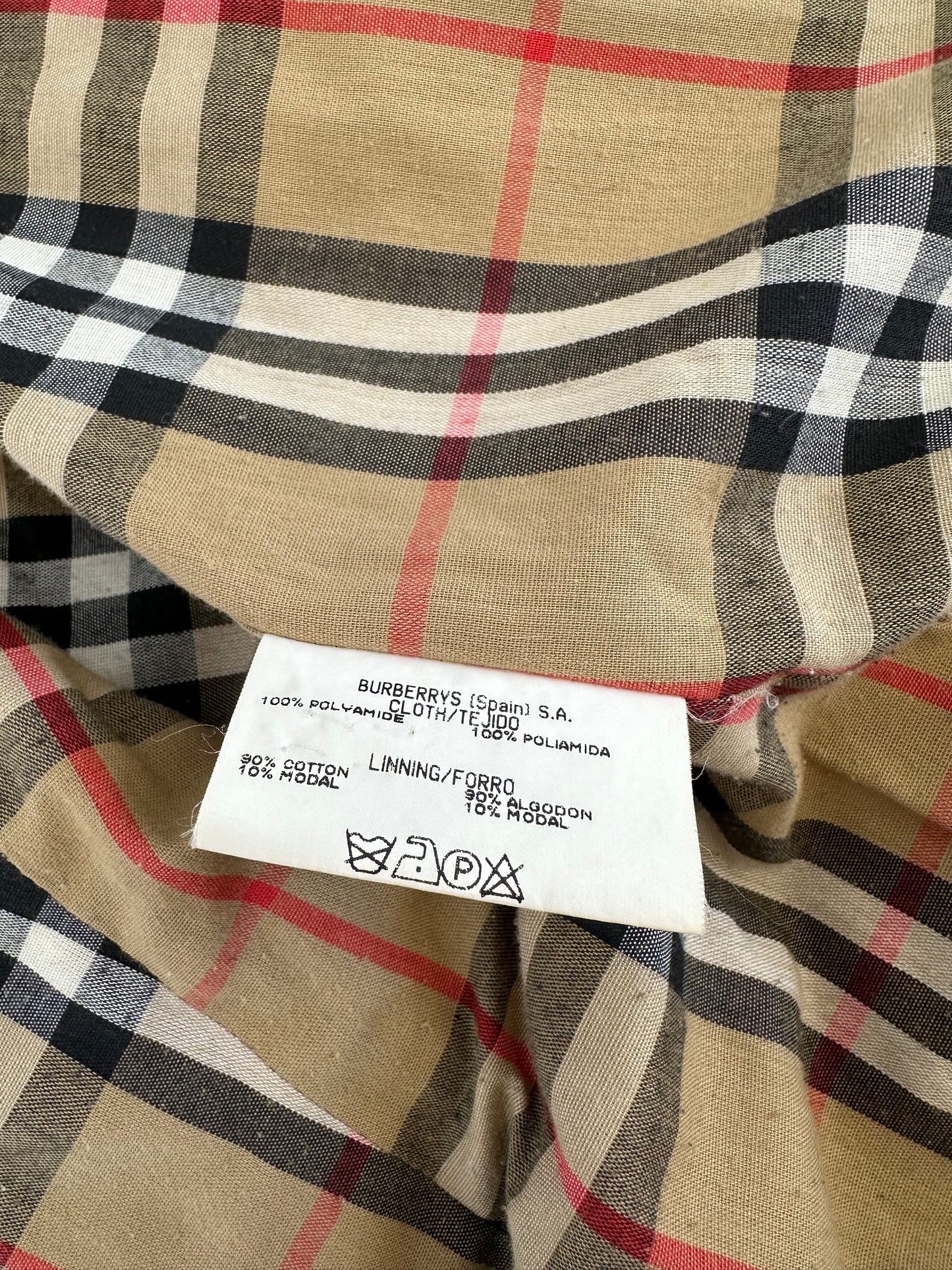 Veste matelassée noire Burberry/ T.M
