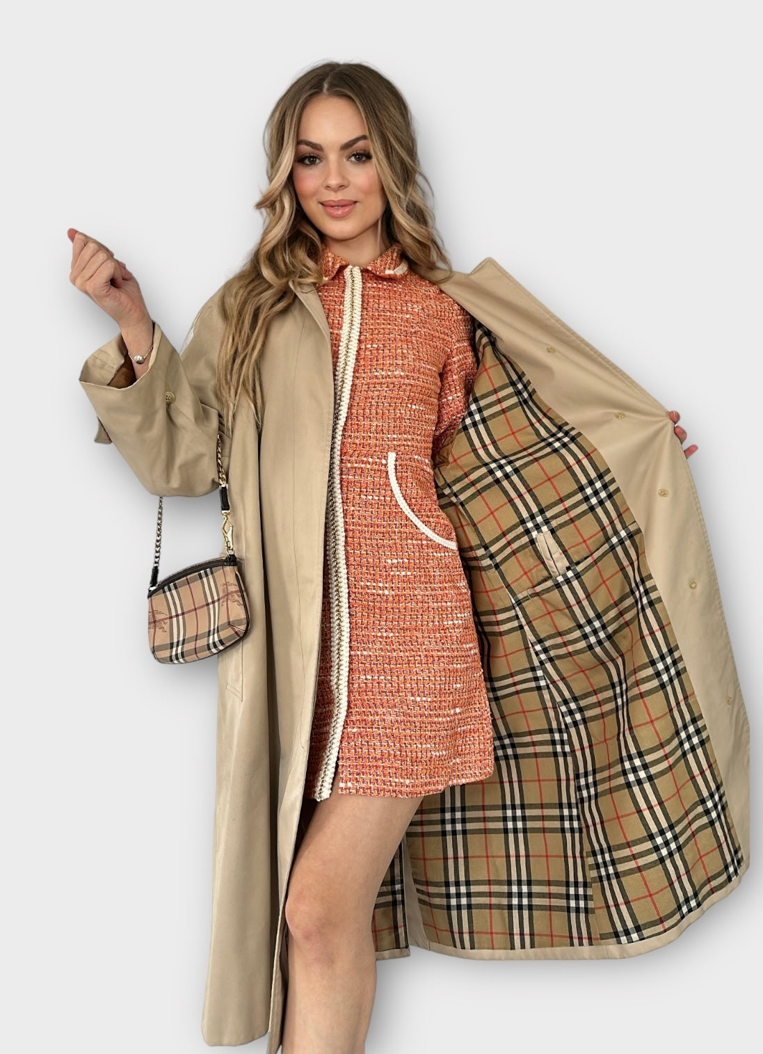 Trench-coat Burberry modèle « Camden » vintage/ T.M