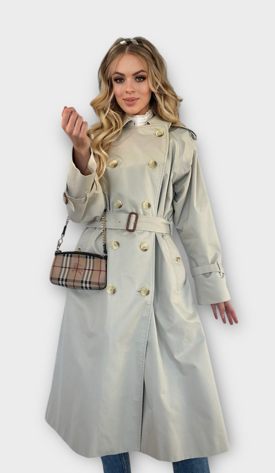 Burberry vintage Trench « the Waterloo » Crème | T.M