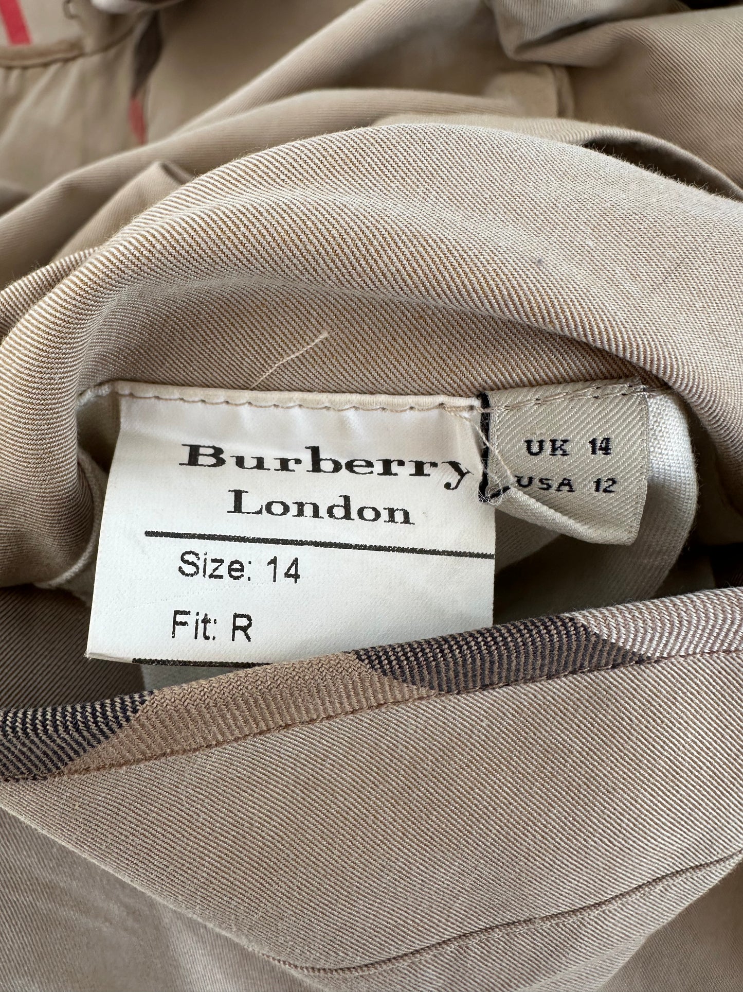 Trench-coat Burberry « the Chelsea » heritage honey/ T.L