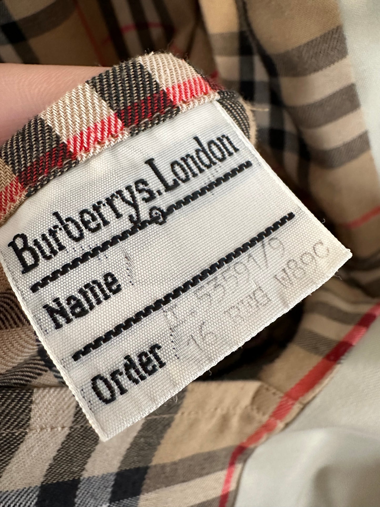 Trench-coat Burberry modèle « Camden » vintage/ T.M