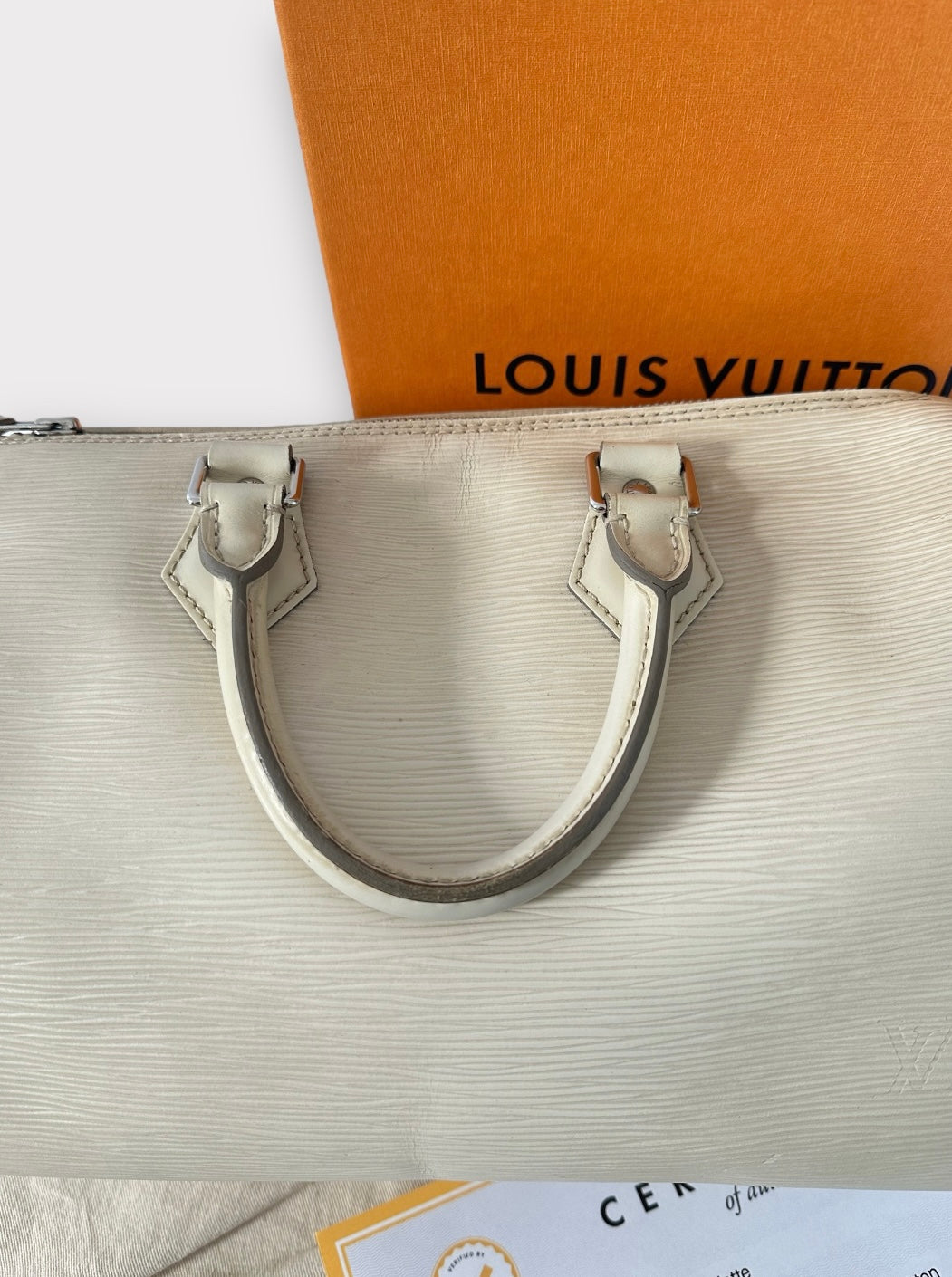 Sac Speedy 30 cuir épi Louis Vuitton